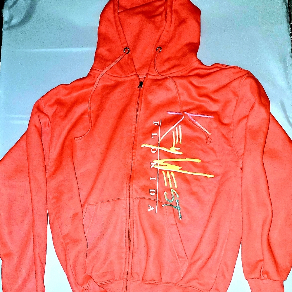 Hooded sweatshirt graphic key west FL size M